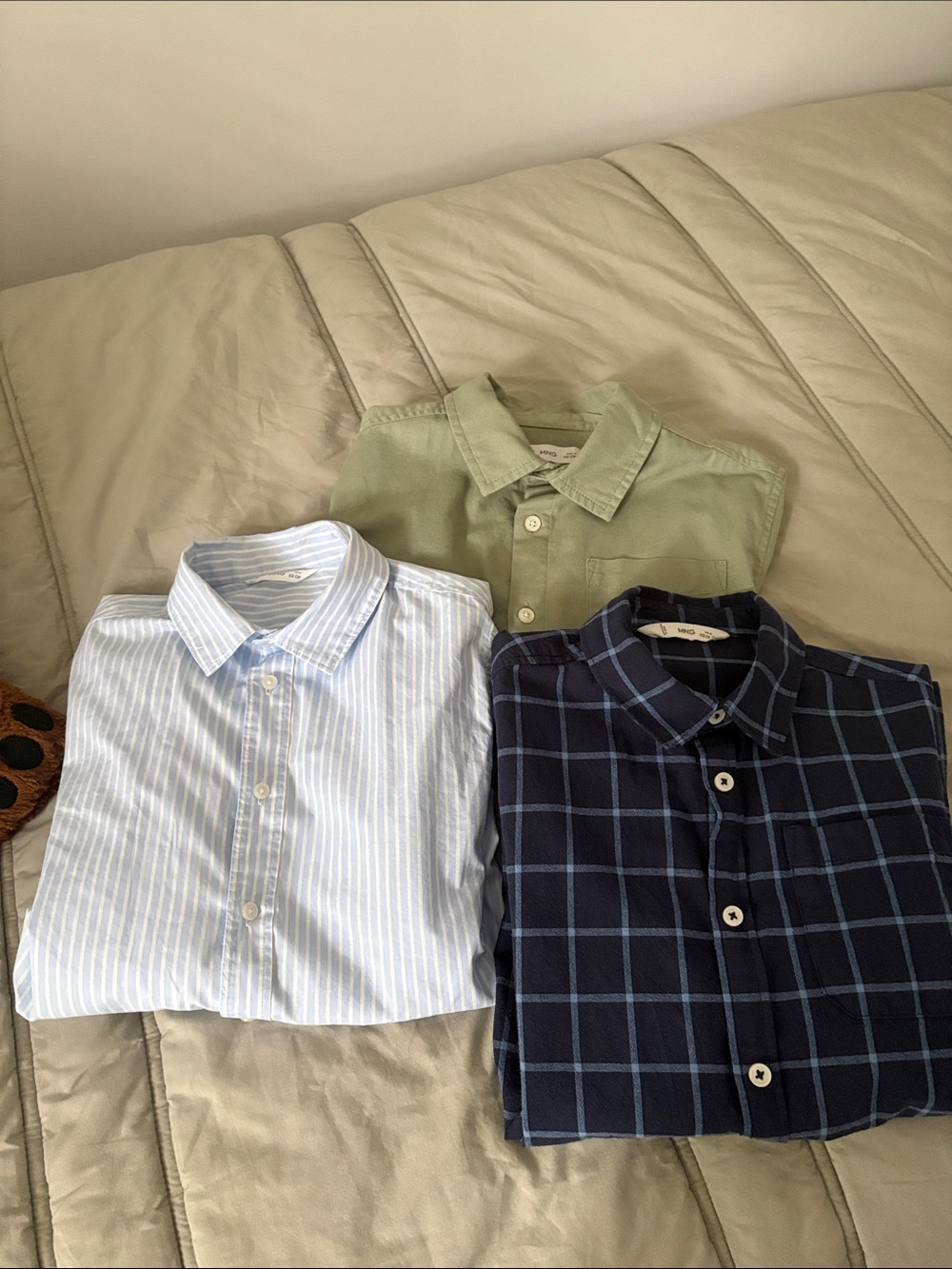 MANGO Boys regular fit shirts